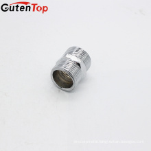 GutenTop High Quality Factory price npt bsp brass threaded double nipple pipe fitting